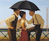 Jack Vettriano the_Tourist_trap painting